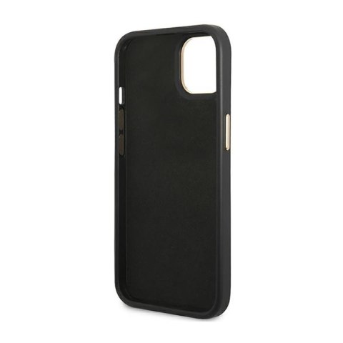 Guess Croco Collection - Etui iPhone 14 Plus (czarny)