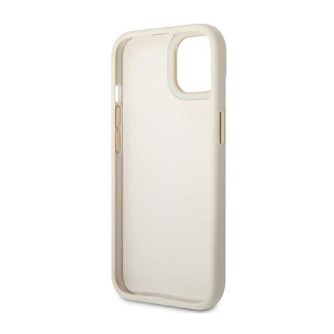 Guess Croco Collection - Etui iPhone 14 Plus (srebrny)