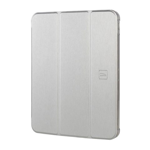 Tucano Satin Case - Etui do iPad 11" (2025) / iPad 10.9" (2022) w/Magnet & Stand up z uchwytem Apple Pencil (srebrny)