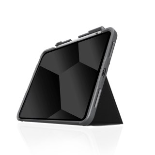 STM Dux Plus - Etui pancerne iPad 11" (2025) / 10.9" (2022) MIL-STD-810G z uchwytem Apple Pencil (Black) wersja EDU/COM