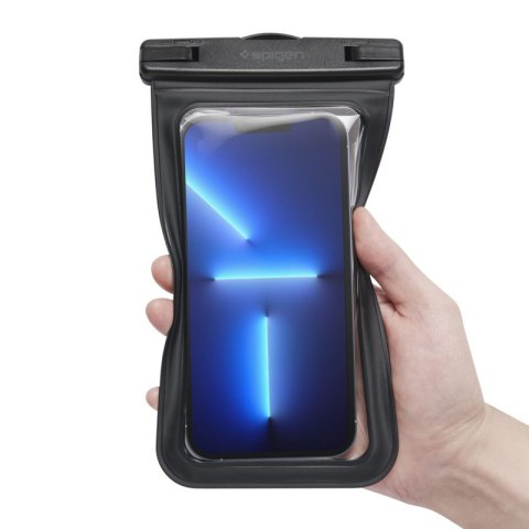 Spigen A601 Universal Waterproof Case - Etui do smartfonów do 6.9" (Czarny)