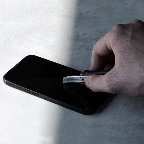 Crong Nano Glass - Niepękające szkło hybrydowe iPhone 15 Pro