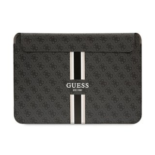 Guess 4G Printed Stripes Computer Sleeve - Etui na notebooka 14" (Czarny)