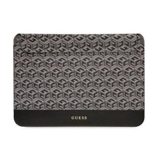 Guess GCube Stripes Computer Sleeve - Etui na notebooka 16" (Czarny)