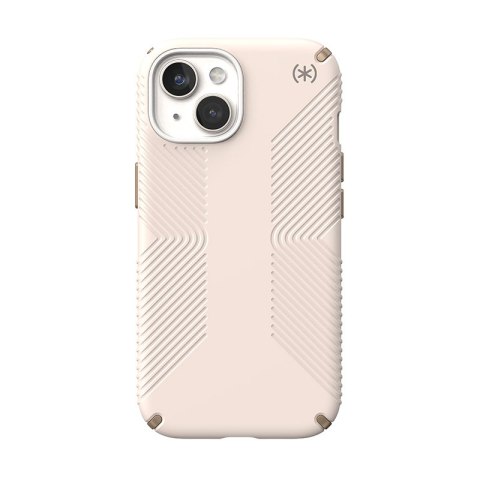 Speck Presidio2 Grip - Etui iPhone 17e / 16e / 15 / 14 / 13 (Bleached Bone / Heirloom Gold / Hazel Brown)