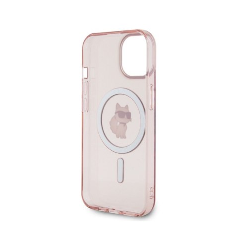 Karl Lagerfeld IML Choupette MagSafe - Etui iPhone 15 (różowy)