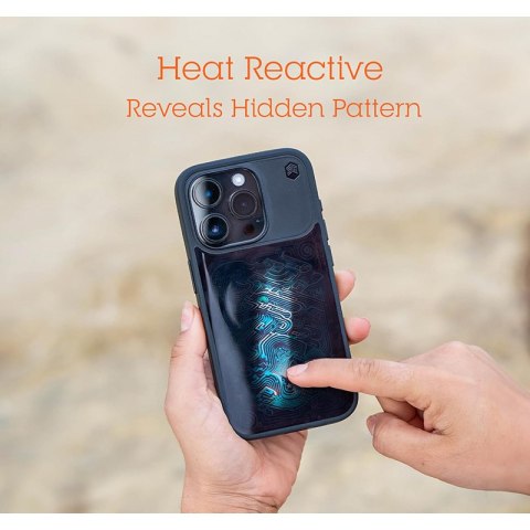 STM Reveal Warm MagSafe - Etui iPhone 15 Pro Max (Black Realm)