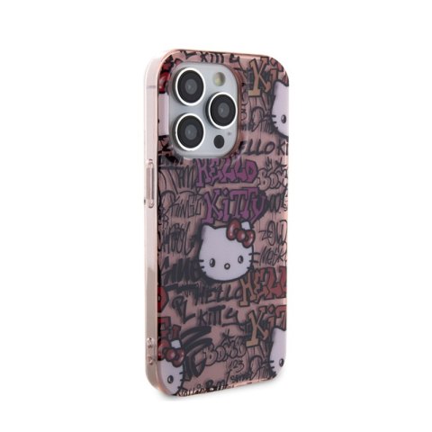 Hello Kitty IML Tags Graffiti - Etui iPhone 14 Pro Max (różowy)