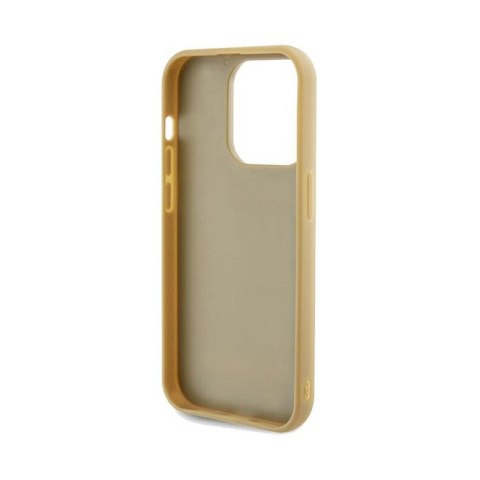Guess Disco Metal Script - Etui iPhone 14 Pro Max (złoty)