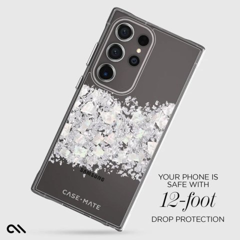 Case-Mate Karat - Etui Samsung Galaxy S24 Ultra zdobione naturalną masą perłową (A Touch of Pearl)