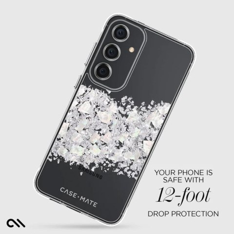 Case-Mate Karat - Etui Samsung Galaxy S24+ zdobione naturalną masą perłową (A Touch of Pearl)