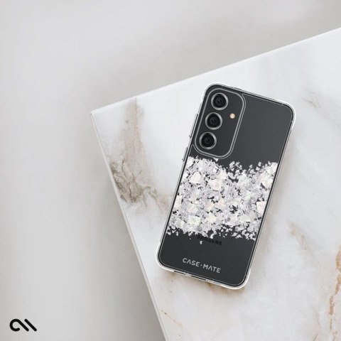 Case-Mate Karat - Etui Samsung Galaxy S24+ zdobione naturalną masą perłową (A Touch of Pearl)