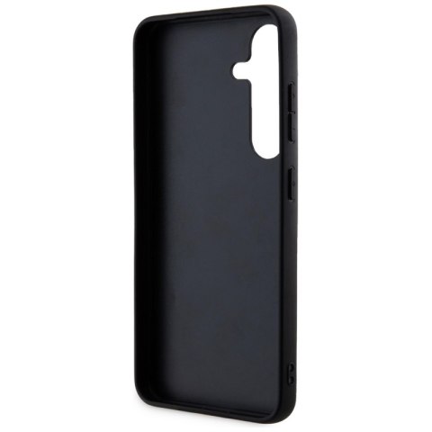 Guess Glitter Flakes Metal Logo Case - Etui Samsung Galaxy S24 (różowy)
