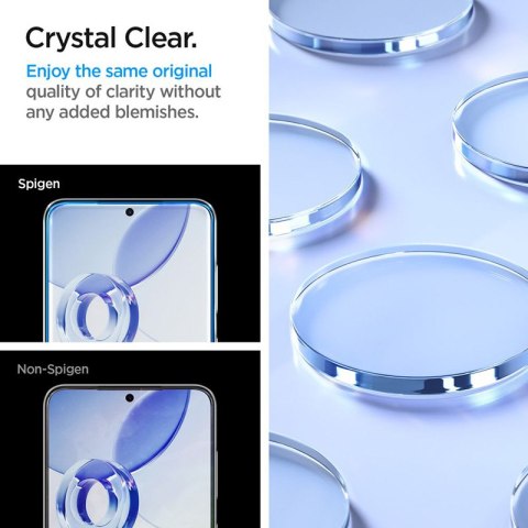 Spigen GLAS.TR EZ FIT 2-Pack - Szkło hartowane do Samsung Galaxy S25+ / S24+ (2 sztuki)