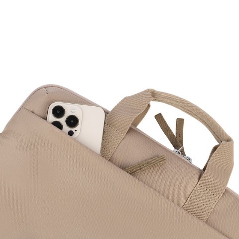 Tucano Smilza Super Slim Bag - Torba MacBook Pro 14" / Air 15" / Pro 13" /Air / Notebook 14" / 13" (beżowy)