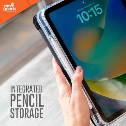 STM OPP - Etui iPad Air 13" M3 (2025) / M2 (2024) (szary)
