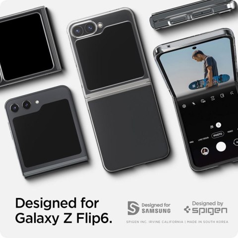 Spigen Airskin - Etui do Samsung Galaxy Z Flip 6 / 7 FE (Crystal Clear)