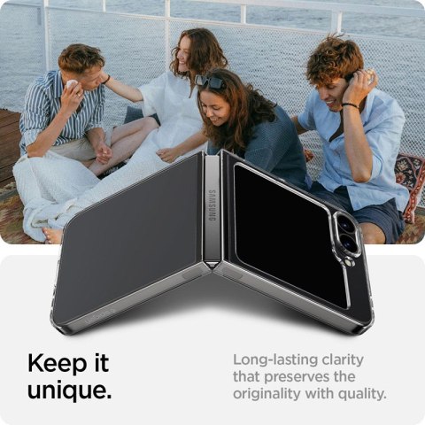 Spigen Airskin - Etui do Samsung Galaxy Z Flip 6 / 7 FE (Crystal Clear)