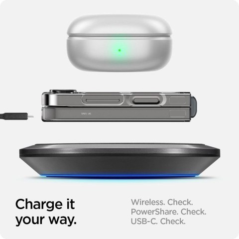 Spigen Airskin - Etui do Samsung Galaxy Z Flip 6 / 7 FE (Crystal Clear)