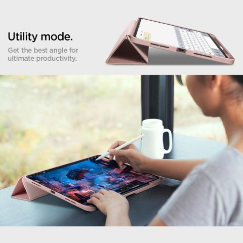Spigen Urban Fit - Etui do iPad Pro 11" (M5, 2025 / M4, 2024) (Rose Gold)
