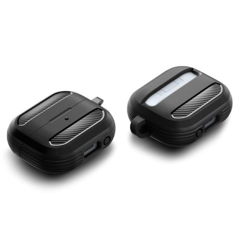 Spigen Rugged Armor - Etui do Samsung Galaxy Buds 3 / 3 FE / 3 Pro (Matte Black)