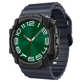 Spigen Rugged Armor - Obudowa do Samsung Galaxy Watch Ultra 47 mm (2025/2024) (Matte Black)