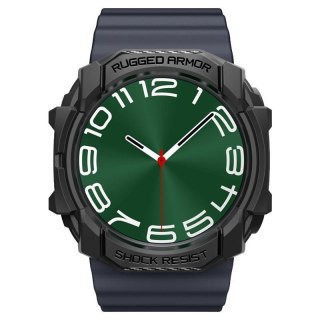 Spigen Rugged Armor - Obudowa do Samsung Galaxy Watch Ultra 47 mm (2025/2024) (Matte Black)