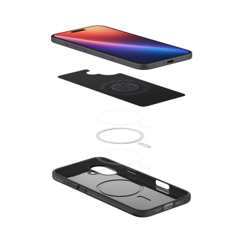 Spigen Thin Fit Mag MagSafe - Etui do iPhone 16 Plus (Czarny)
