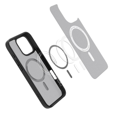 Spigen Ultra Hybrid Mag MagSafe - Etui do iPhone 16 Pro (Frost Black)