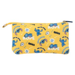 Disney Stitch - Piórnik 3-komorowy z kolekcji Tropical