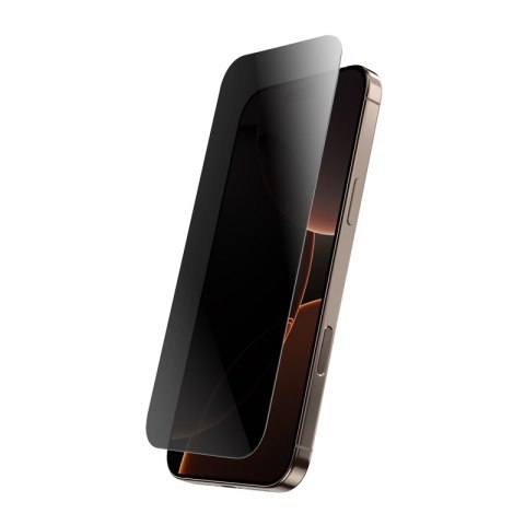 Crong Privacy 3D Armour Glass - Hartowane szkło prywatyzujące iPhone 17 Pro Max / iPhone 16 Pro Max