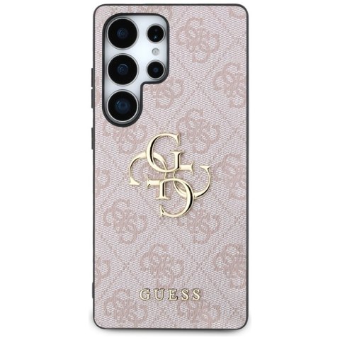 Guess Big 4G Logo Classic Logo - Etui do Samsung Galaxy S25 Ultra (różowy)