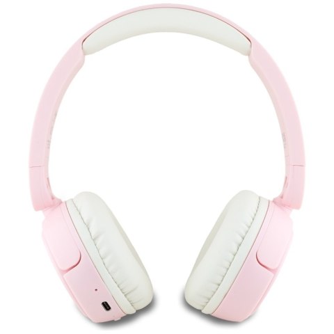 Hello Kitty Face Logo - Bezprzewodowe słuchawki nauszne Bluetooth V5.3 (różowy)