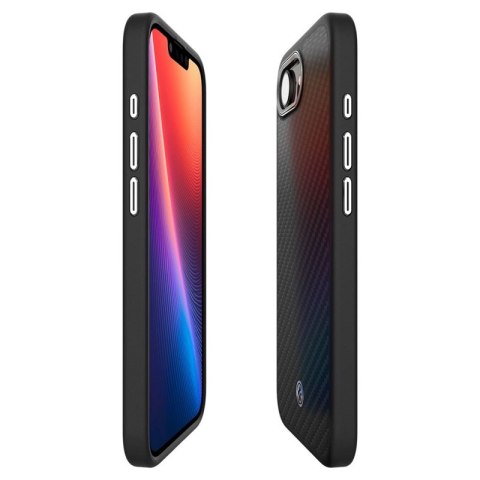 Spigen Enzo Aramid Mag MagSafe - Etui do iPhone 17e / 16e (Czarny)