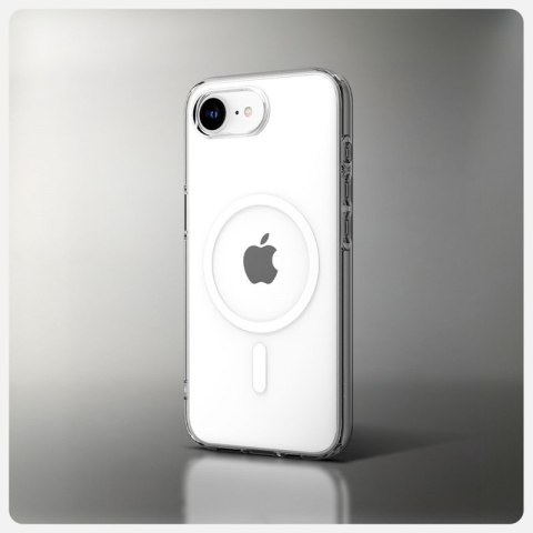 Spigen Liquid Crystal Mag MagSafe - Etui do iPhone 17e / 16e (Przezroczysty)