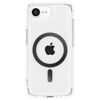 Spigen Ultra Hybrid Mag MagSafe - Etui do iPhone 17e / 16e (Carbon Fiber)