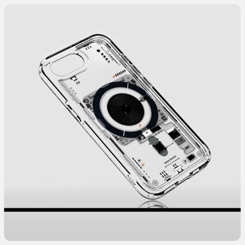 Spigen Ultra Hybrid Mag MagSafe - Etui do iPhone 17e / 16e (Zero One)