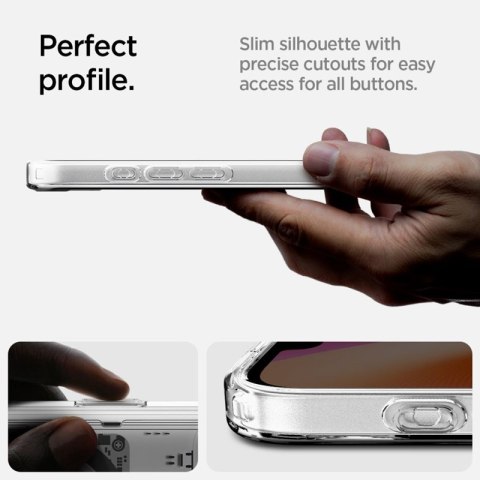 Spigen Ultra Hybrid Mag MagSafe - Etui do iPhone 17e / 16e (Zero One)