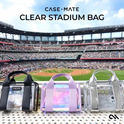 Case-Mate Micro Tote Bag - Wodoodporna torba na ramię (Midnight Black/Clear)