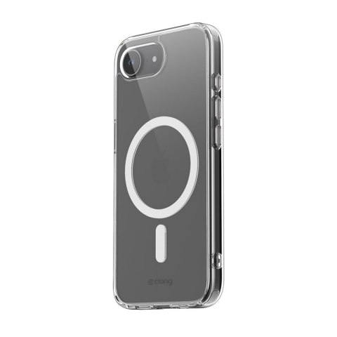 Crong Clear MAG Cover - Etui iPhone 17e / 16e MagSafe (przezroczysty)