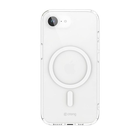 Crong Clear MAG Cover - Etui iPhone 17e / 16e MagSafe (przezroczysty)