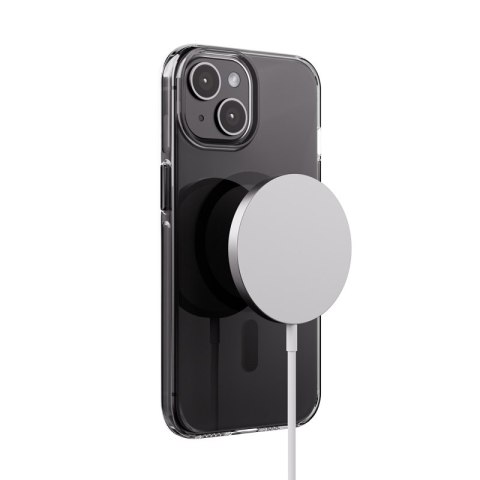 Crong Clear MAG Pro - Etui iPhone 15 MagSafe (czarny)