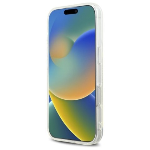 Karl Lagerfeld IML Rhinestones Karl Head - Etui do iPhone 16 Pro Max (przezroczysty)