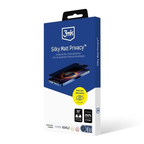 3mk Silky Matt Privacy - Matowa folia prywatyzująca do Xiaomi 15