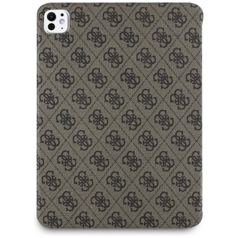 Guess Magnetic 4G Big Logo - Etui iPad Pro 11" M4 (2024) (brązowy)