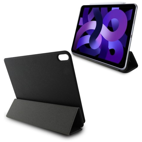 Karl Lagerfeld Book Cover Saffiano Magnetic Karl & Choupette - Etui iPad Air 11" M3 (2025) / iPad Air 11" M2 (2024) (czarny)