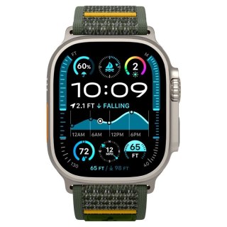 Spigen Athlex Air - Pasek do Apple Watch 44/45/46/49 mm (Active Green)