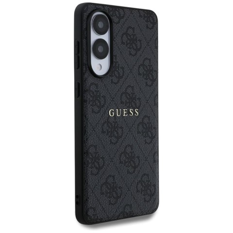Guess 4G Ring Classic Logo MagSafe - Etui Samsung Galaxy S25 Edge (czarny)