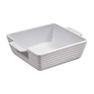 Küchenprofi Burgund - Brytfanna porcelanowa / naczynie do zapiekania kwadratowe 15×15×5 cm