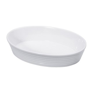 Küchenprofi Burgund - Brytfanna porcelanowa / naczynie do zapiekania owalne 30×20×6 cm